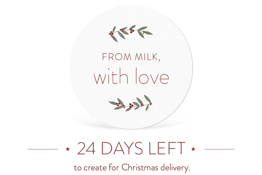 24 days left to create for Christmas delivery
